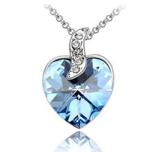 2014 hot sellr fashion crystal necklace palpitations sautoir pendant necklace