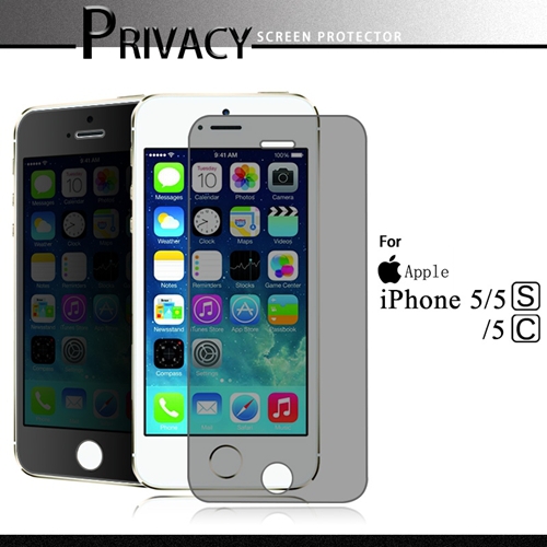 Privacy For iPhone 5 5S 5G Screen Protector Anti spy Screen Protective Phone Film For 5G