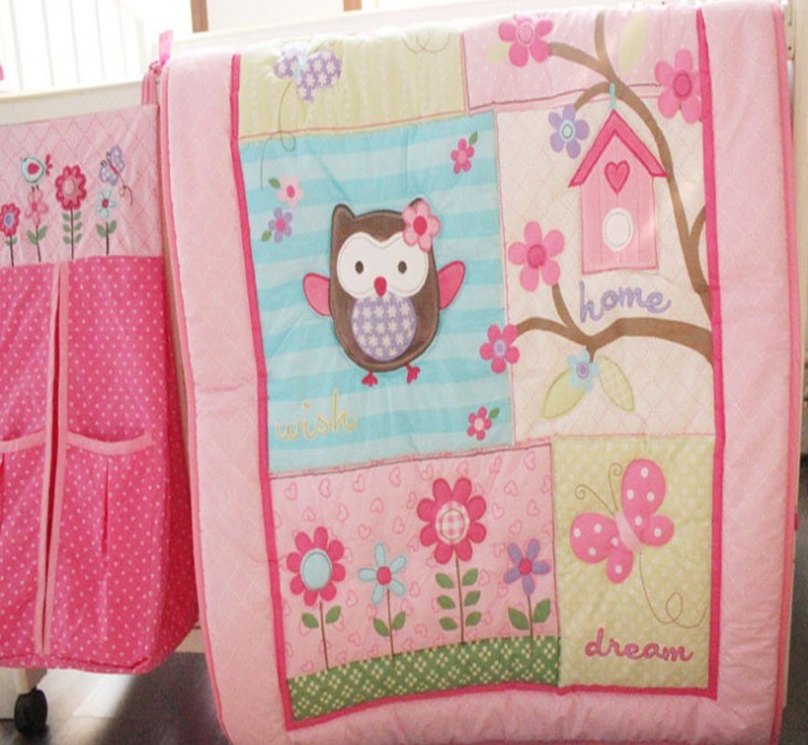 baby girl crib bedding sets owls photos