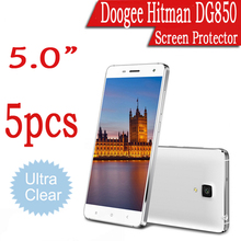 New Arrival! Ultra-Clear HD Screen Protector Film For DOOGEE Hitman DG850 Mobile phone 5.0″FHD IPS 5PCS/Wholesales