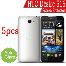 New 5.0″inch Phone Premium Matte Anti-glare Screen Protector For HTC Desire 516 LCD Protective Film, 5PCS/Free Shipping
