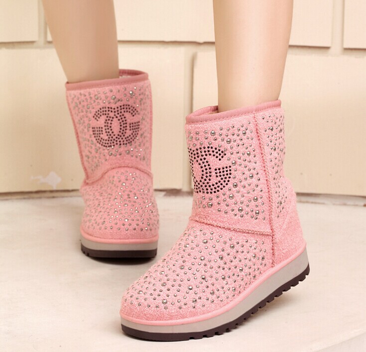 Hot Sale 100% Pure Cowhide Women Boots New 2015 Fashion Winter Boots