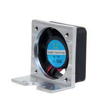 3d printer parts 3D printing E3D J-HEAD extrusion head cooling fan radiator fan 12V/24V with Bracket Delta structure 43*44*34mm