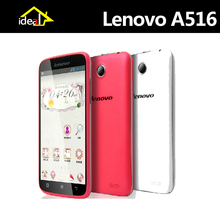 Orignal Lenovo A516 phone Android Dual Sim Android OS 4 2 Mobile Phone