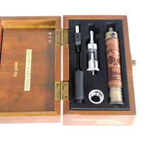 2014 New X Fire 2 Wood Tube E-cigarette E fire E cig Electronic Cigarette Kits Ego vv Mod Vaporizer Pen Wood Efire Battery Kit