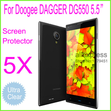 5x Ultra Clear Transparent Screen Protector for Doogee DAGGER DG550 5.5″ Screen Guard Protective Film High Quality&Shipping