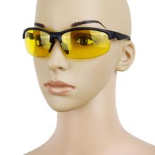 HD High Definition Polarized Sunglasses Night Vision Glasses Driving Yellow Lens Classic Aviator Anti glare glasses