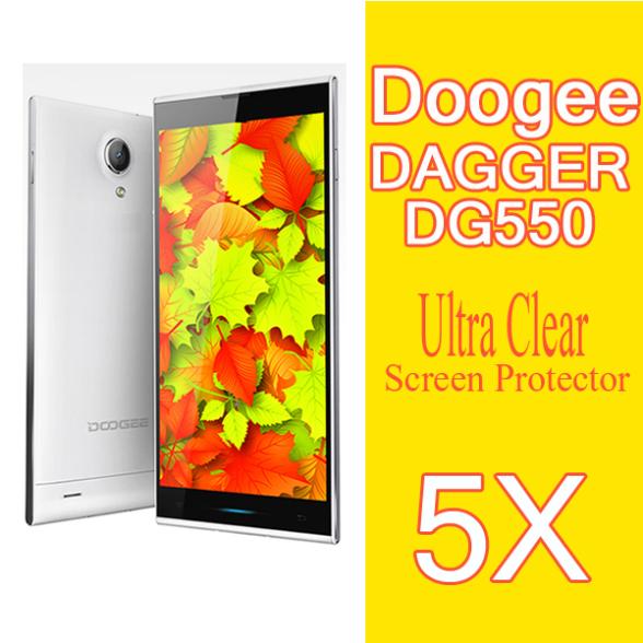 New Arrival Ultra Clear HD Screen Protector Film For Doogee DAGGER DG550 Mobile phone 5 5