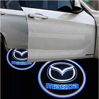 Из светодиодов лазерная логотип свет из светодиодов предупреждение двери свет с VW логотип проектор для LEXUS MAZDA toyota Mitsubishi subaru suzuki стайлинга автомобилей