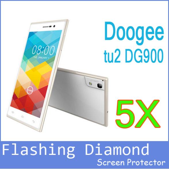 Diamond Shinning Screen Protector Doogee DG900 dg900 Protective Film 5pcs Doogee Turbo2 DG900 phone LCD Touch