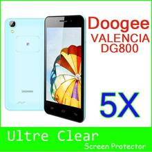 5X New Clear Glossy LCD Protective Film Doogee DG800 dg800 Screen Protector,4.5″ Touch Screen Doogee Valencia DG800 Smart Phone