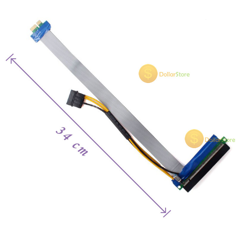 Купить pci-e продаваемую 34 см в Dollarstore расширения pci express 1 x ...