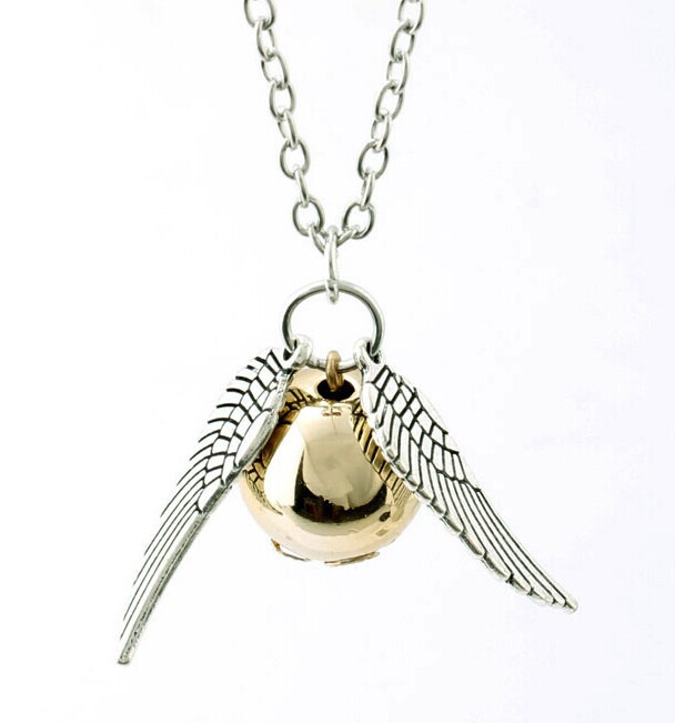 New fashion jewelry Angel wings pendant necklace gift for girl women N1540