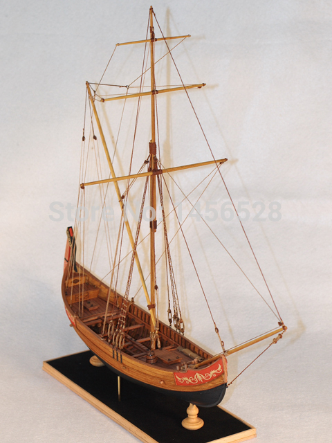 China sail boat large junk ship model Wooden model kit