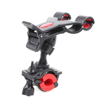 Bike Bicycle Motocycle Dual Clip Holder Handlebar Bracket Stand for Mobile Cell Phones MP4 MP5 GPS