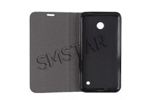 630 635 Case Slim Flip Phone Case For Nokia Lumia 630 635 Hit Color Stand Mobile