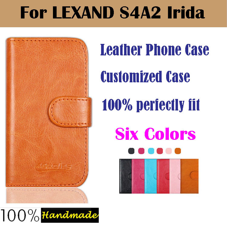 LEXAND S4A2 Irida Case Dedicated Luxury Flip Leather Card Holder Case Cover For LEXAND S4A2 Irida