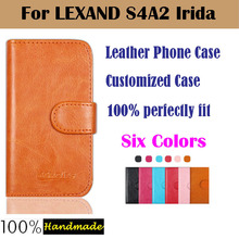 LEXAND S4A2 Irida Case Dedicated Luxury Flip Leather Card Holder Case Cover For LEXAND S4A2 Irida Smartphone Six Colors.