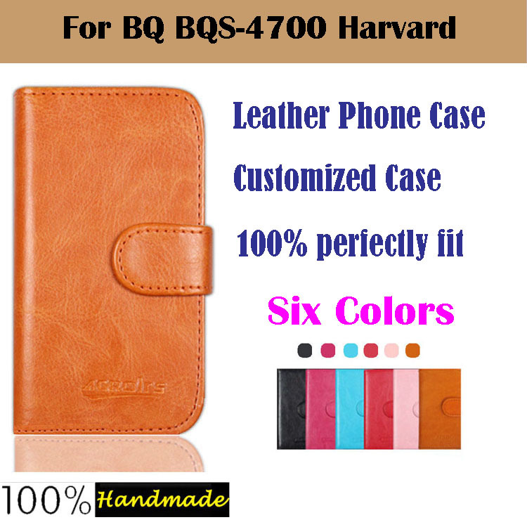 BQ BQS 4700 Harvard Case Dedicated Luxury Flip Leather Card Holder Case Cover For BQ BQS