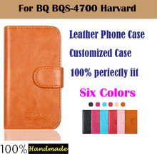BQ BQS-4700 Harvard Case Dedicated Luxury Flip Leather Card Holder Case Cover For BQ BQS-4700 Harvard Smartphone Six Colors.