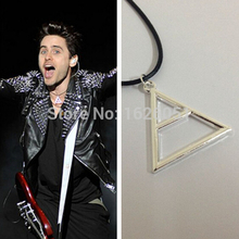 Thirty 30 Seconds To Mars Triad Triangle Silver Necklace Pendant Best Gift Movie Jewelry