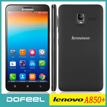 Original Lenovo A850  A850+  Mobile Phone Android 4.2 MTK 6592 Octa Core 5.5 inch  1GB RAM 4GB ROM  2500mAh Smarttphone WCDMA