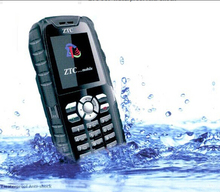 Hot sale ZTC007 Waterproof Shockproof Mobile Phone Dual SIM Card Cell Phone Support Russian MP3 Bluetooth