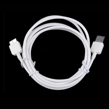 Super Deal! 2m 6.5FT Pro USB 3.0 Data Charging Cord Data SYNC CABLE for Samsung Galaxy Note 3 III N9000 S5 I9600 White