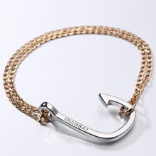 miansai silver fish hook bracelet hot-selling personality for women’s Free shipping