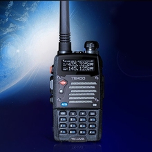 Portable Walkie Talkie Interphone intercom Talker Dual-Band Waterproof 6W Two-Way Radio FM Transceiver LED Flashlight SOS VOX