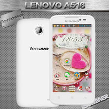 Original Lenovo A516 Cell Phones 4.5 inch MTK6572 Dual Core 4GB Android 4.2 Dual Camera 5.0MP GPS WCDMA mobile phone