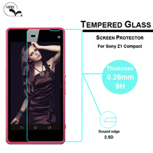 0.33mm 2.5D For Sony Xperia Z1 Mini Compact M51W Premium Tempered Glass Anti-shatter Explosion Proof Protector Screen