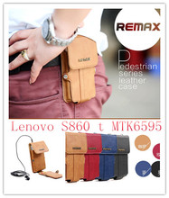 new Leather Case Cover For Original Lenovo S860 t MTK6595 Octa Core 4G WCDMA Cell Phones