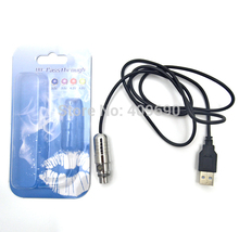 Mini USB VV Passthrough Adjustable Voltage E Cigarette Kit with USB Direct Charging Cable Cheap Vaporizer