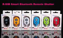 Free DHL 50pcs/lot camera self-timer shutter 10M universal bluetooth remote shutter for Smart Phone Android IOS