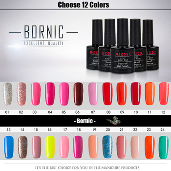 ( Choose12 цвета ) 10 мл Bornic помочь , от уф ногти гель для ногтей профессиональный и гель для ногтей лак для ногтей лак долгое бесплатная доставка