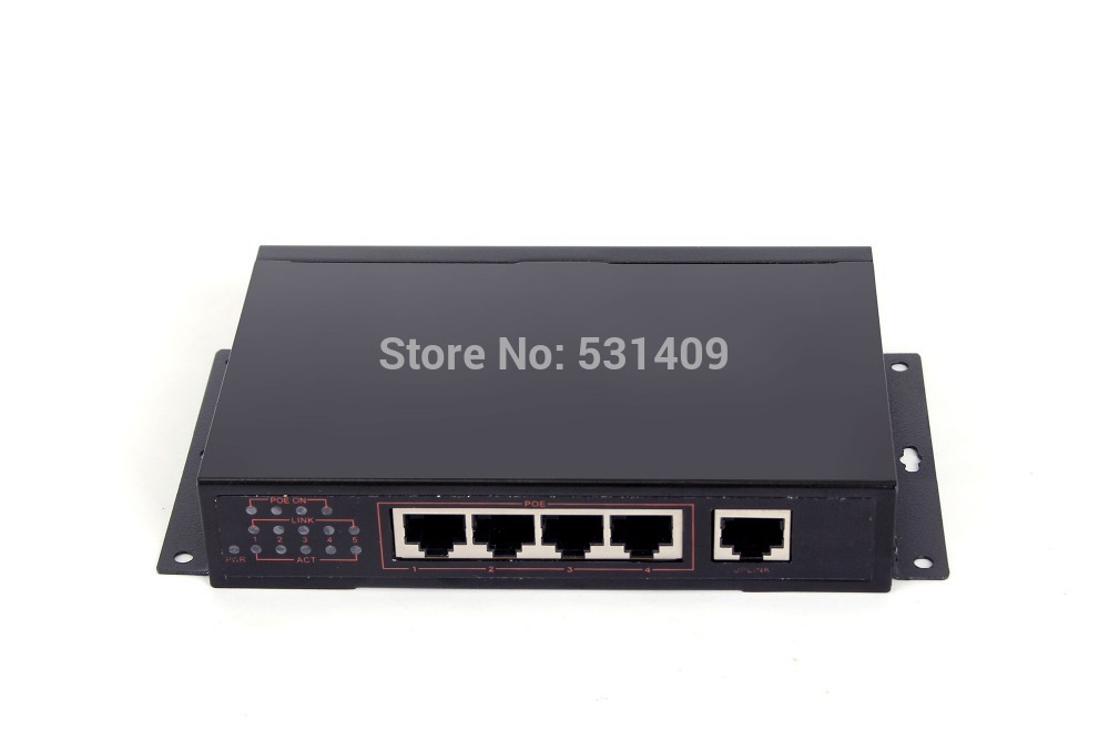 Купить 4 порта gigabit переключатель poe, IEEE 802.3 м, power-over ...