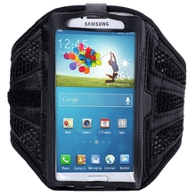 Classic Black Breath Hole Gym Exercise Sport Armband For Samsung Galaxy S4 S5 S3 With Safe