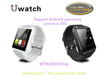 Free Shipping U8 Plus U Watch Bluetooth Smartphone WristWatch forIphone6 5 5s 4s 4 IOS Android