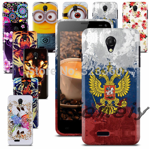 Stylish Printed TPU Gel Case Cover Mobile Phone Bag With Stylus Free Shipping For Fly IQ4416