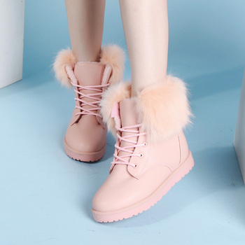 shoes student cotton shoes or boots women's padded  40.00 boots snow less shoes for elevator