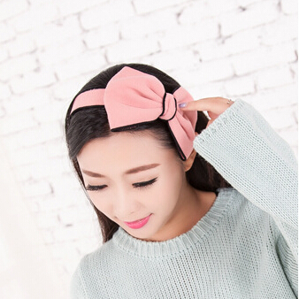 new gift Bowknot is flannelette toothed bows hair band headbands for women,high-grade - new-gift-Bowknot-is-flannelette-toothed-bows-hair-band-headbands-for-women-high-grade-Winter-band