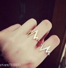 New Fashion Women/Girl lovers’ Lightning finger ring jewelry gifts wholesale R1290