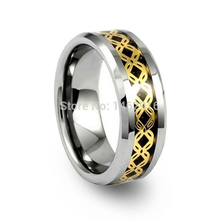 ... -Gold-Dragon-Inlay-Wedding-Band-Mens-Womens-Jewelry-Free-Shipping.jpg