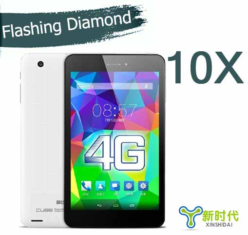 XINSHIDAI 10pcs High quality 7 0 inch Diamond Screen Protector For Cube T7 T7GT Android Tablet