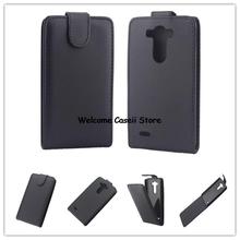 100Pcs For LG G3 Cases Magnetic Vertical Stand Flip Leather Cell Phones Case For LG G3