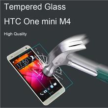 9H 2.5D M4 Premium Real Tempered Glass Screen Protector For HTC ONE MINI M4  With Retail Package