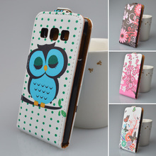 Printing cute pattern Leather Case cover For Samsung Galaxy A3 flip phone bags printing pattern Free shipping