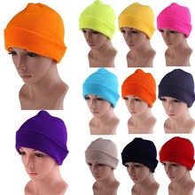 Men’s Women Beanie Knit Ski Cap Hip-Hop Color Winter Warm Unisex Wool Hat EMS DHL Free Shipping Mail