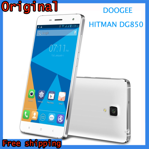 In Stock Original Doogee Hitman DG850 MTK6582 Quad Core Android 4 2 Mobile Phone 5 Inch